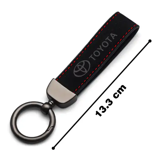 LLAVERO DE TOYOTA DE PIEL
